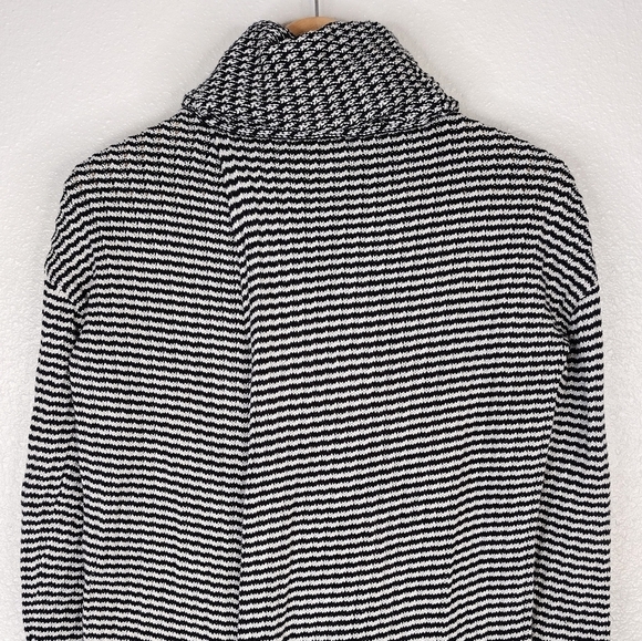 Cabi Fergie Cotton Knit Striped Cowlneck Sweater Size XXS - Picture 7 of 14